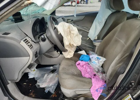 2010 Toyota Corolla Base from USA, damaged, VIN 2T1BU4EE8AC387252